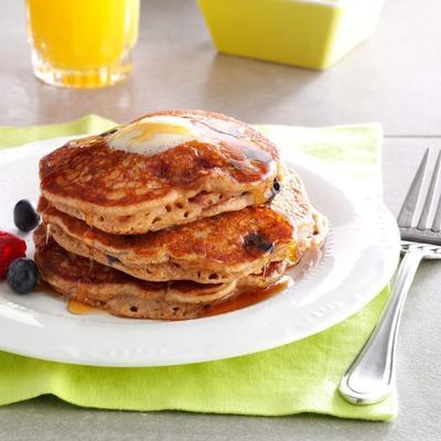 volkoren bessen muesli pannenkoeken