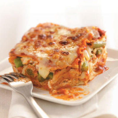 meatless veggie lasagna