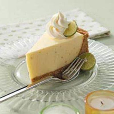 eenvoudige no-bake limoen-cheesecake