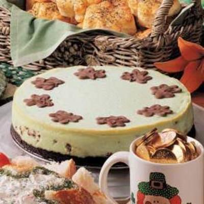 geluk van de Ierse cheesecake