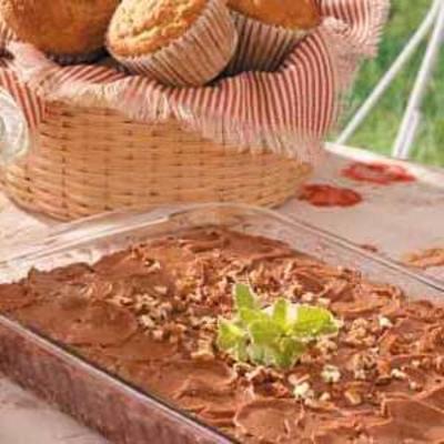 coca-cola brownie vierkanten