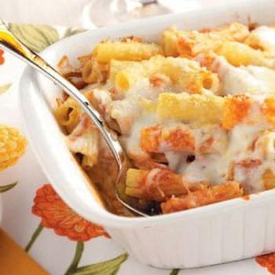 cheesy rigatoni bakken