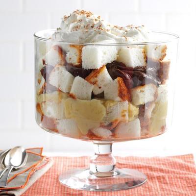 chocolade ananas trifle