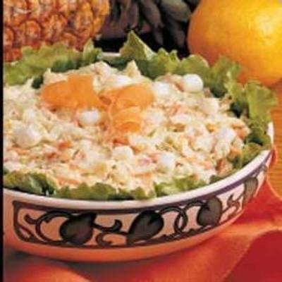 citrus ananas koolsalade