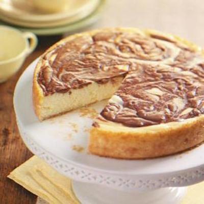 chocolade swirl cheesecake