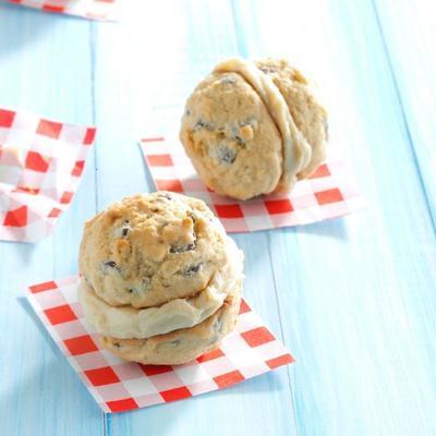 chocoladeschilferkoekjes met koekje