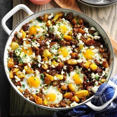 brunch hash n 'egg bake