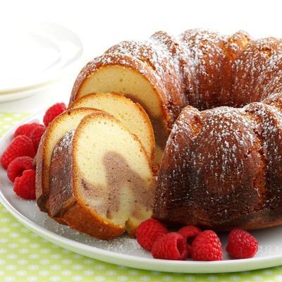 framboos swirl pond cake