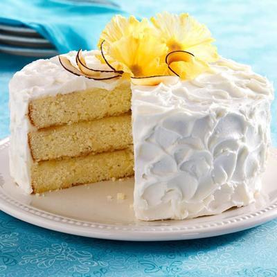 smaak van de Pina Colada-taart van het paradijs