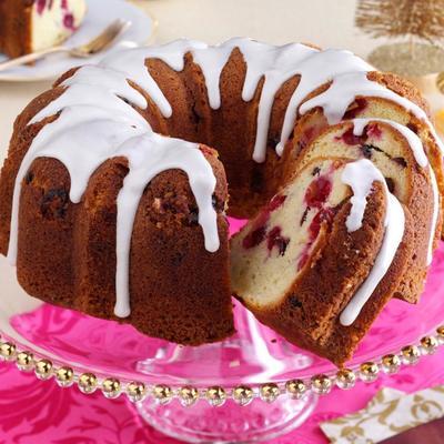 cranberry amandel pondcake