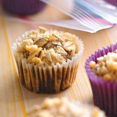 pittige zoete aardappel streusel muffins