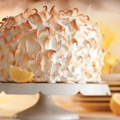 citroen en limoen meringue cake