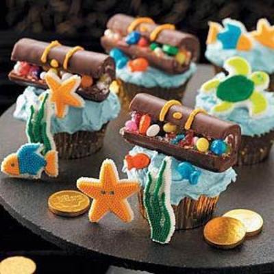 verborgen schat cupcakes