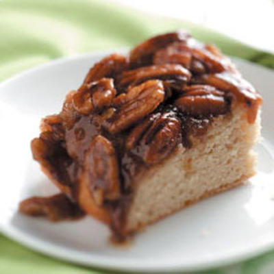 make-over caramel pecan cake