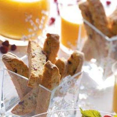 cranberry witte chocolade biscotti