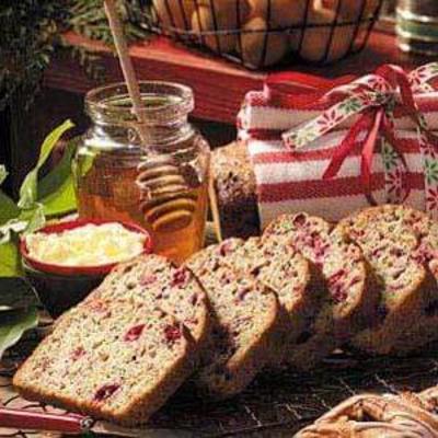 cranberry maanzaad noot brood