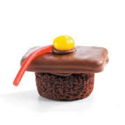 brownie afstuderen caps