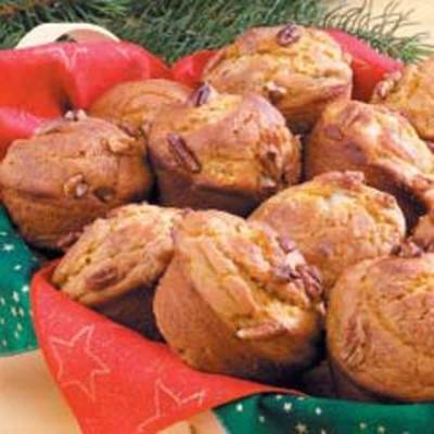 muffins van esdoornpompoenen