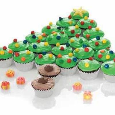 chocolade pepermunt cupcakes