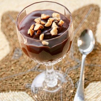 gezonde chocoladepudding