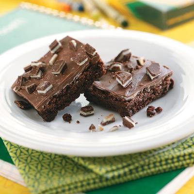 mint brownies