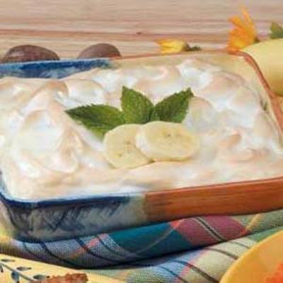 warme bananenpudding