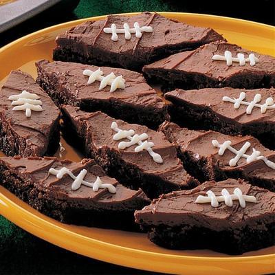 voetbal brownies
