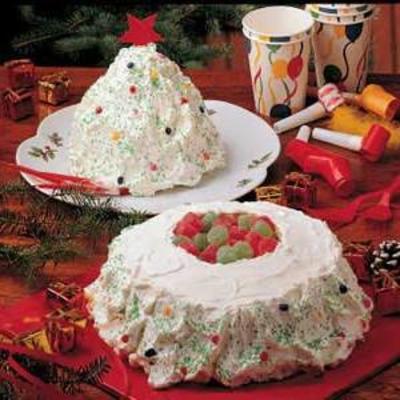 kerstboom cake