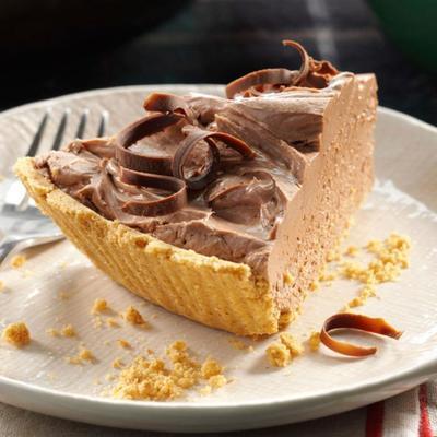 chocolade cheesecake taart