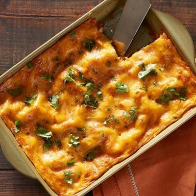 butternut squash chorizo ​​lasagna