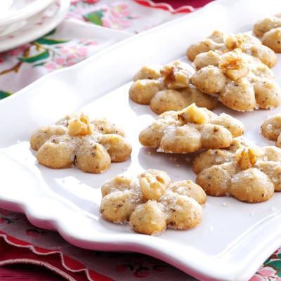 esdoorn walnoot spritz cookies