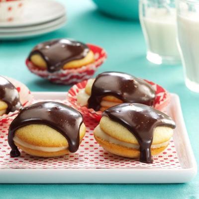 boston cream pie cookies