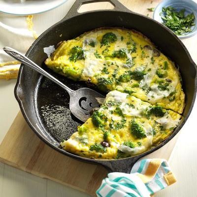 brocilli olijfomelet
