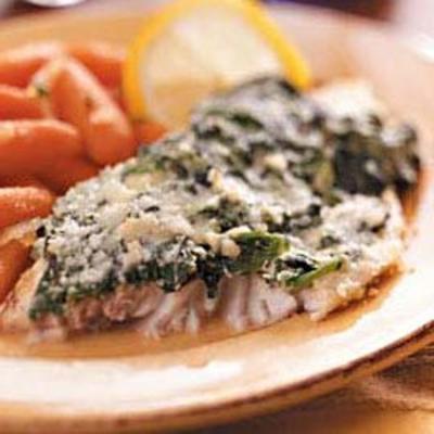 snel en eenvoudig tilapia florentine