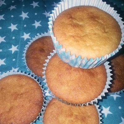 appel en kokosmelk cupcakes