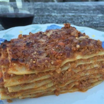 perfecte lasagna bolognese