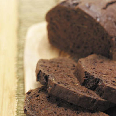 chocolade courgetoppebrood