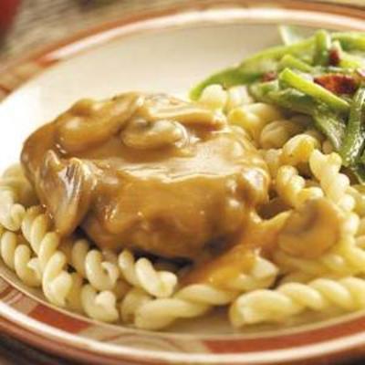 eenvoudige salisbury steak