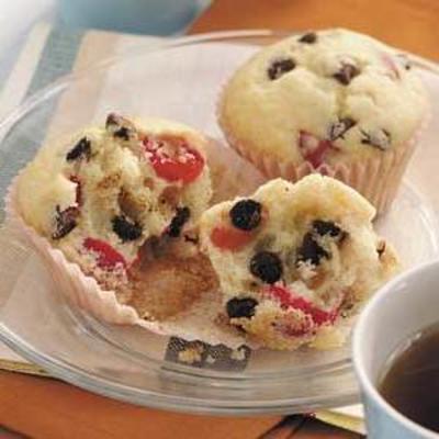 cherry garcia muffins