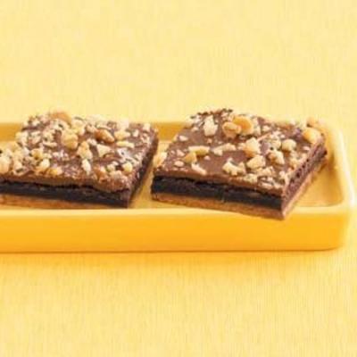 toffee brownie bars