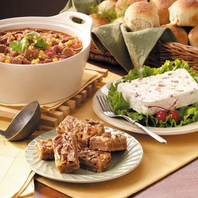 onweerstaanbare Pecan-karamelrepen