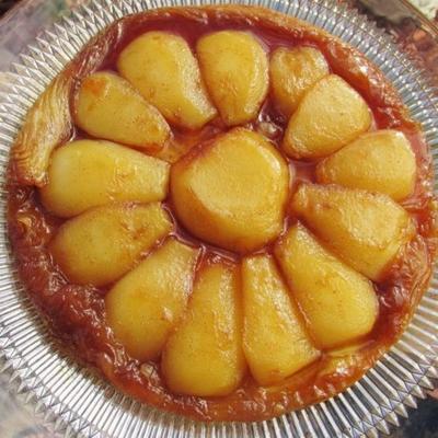 esdoorn-peren tarte tatin