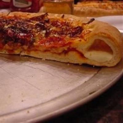 jan's copycat-versie van de pizza met gevulde korst van pizza hut®