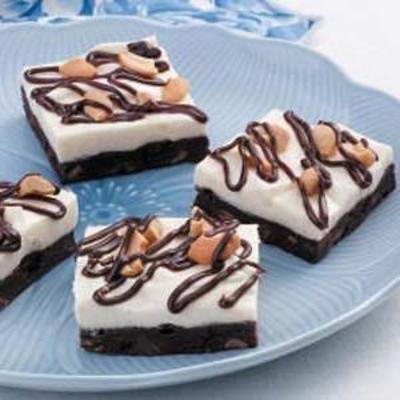 romige cachou brownies