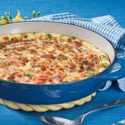 vroege omelet oven omelet