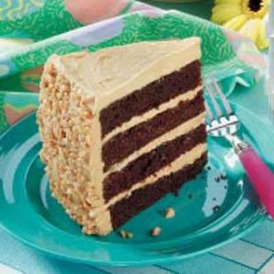 pinda chocoladetaart