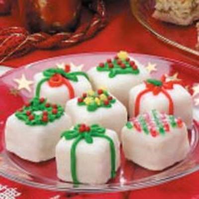 kerst petits fours