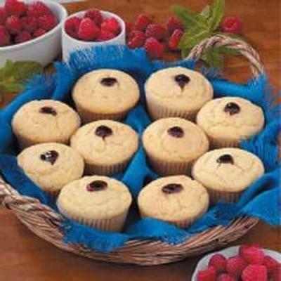 frambozen maïsbrood muffins