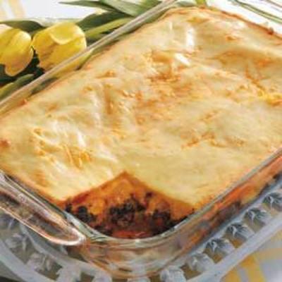 ondersteboven, vleesloze pizza