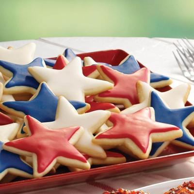 citroen noot ster cookies